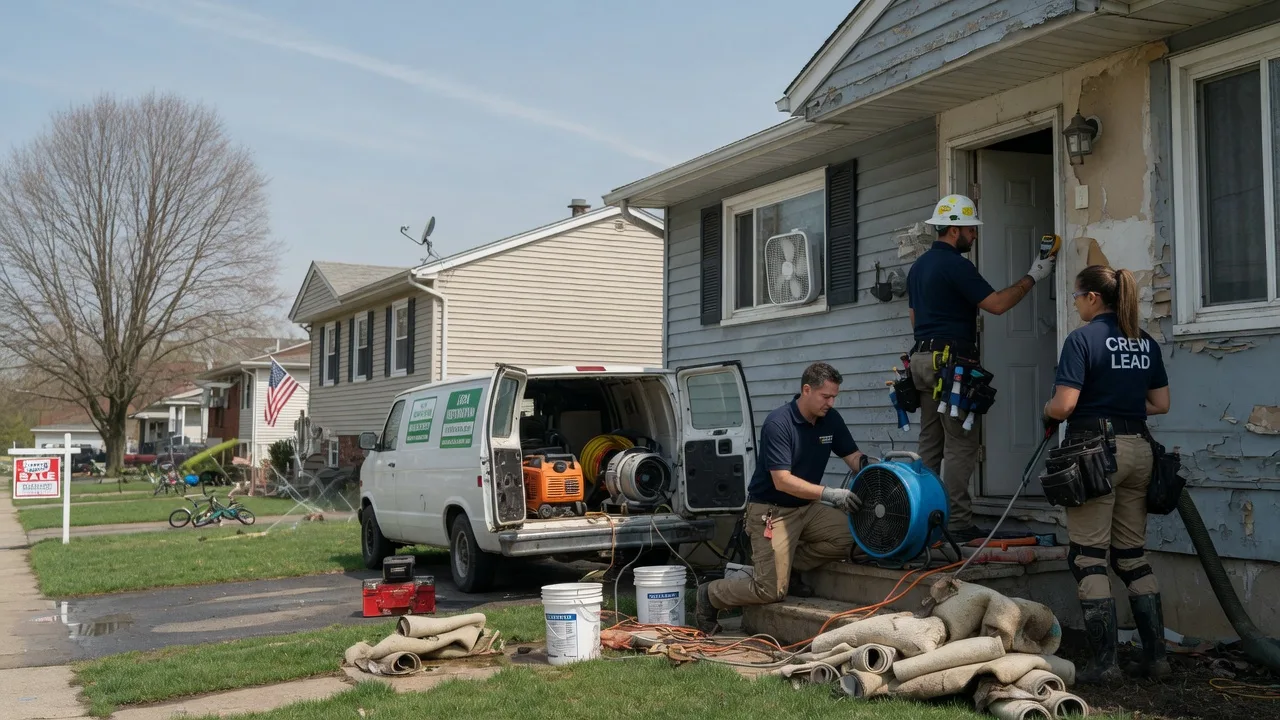 Flood Cleanup in Biggsville, IL near me